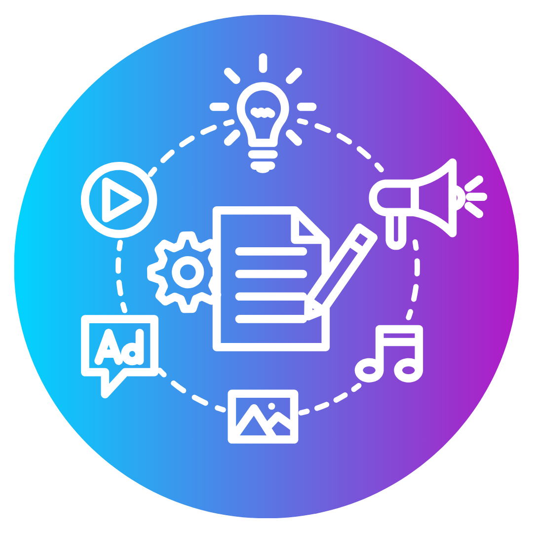 Icono de Marketing Content Specialist de la sección Únete a nuestro equipo