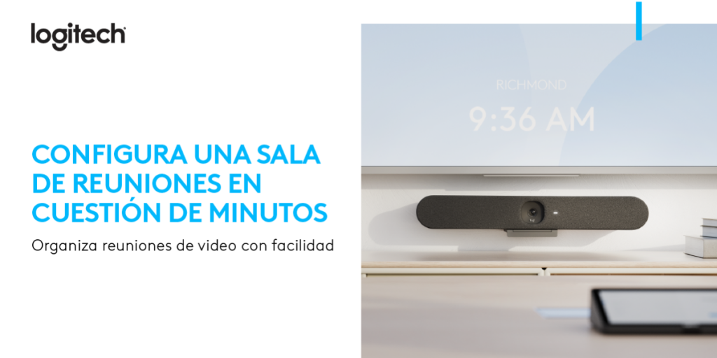 Configuración de una sala de reuniones Logitech