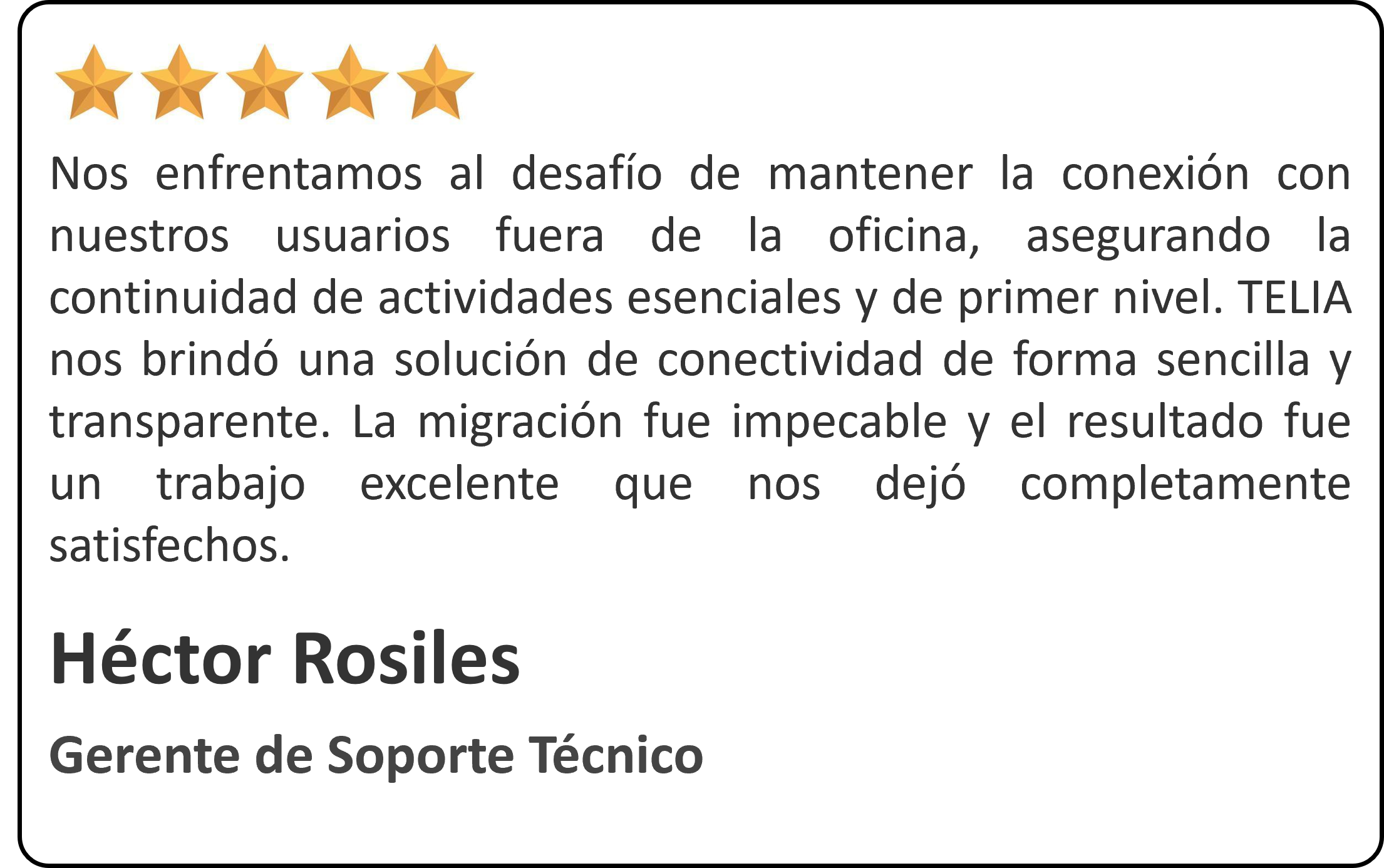 Testimonio 1
