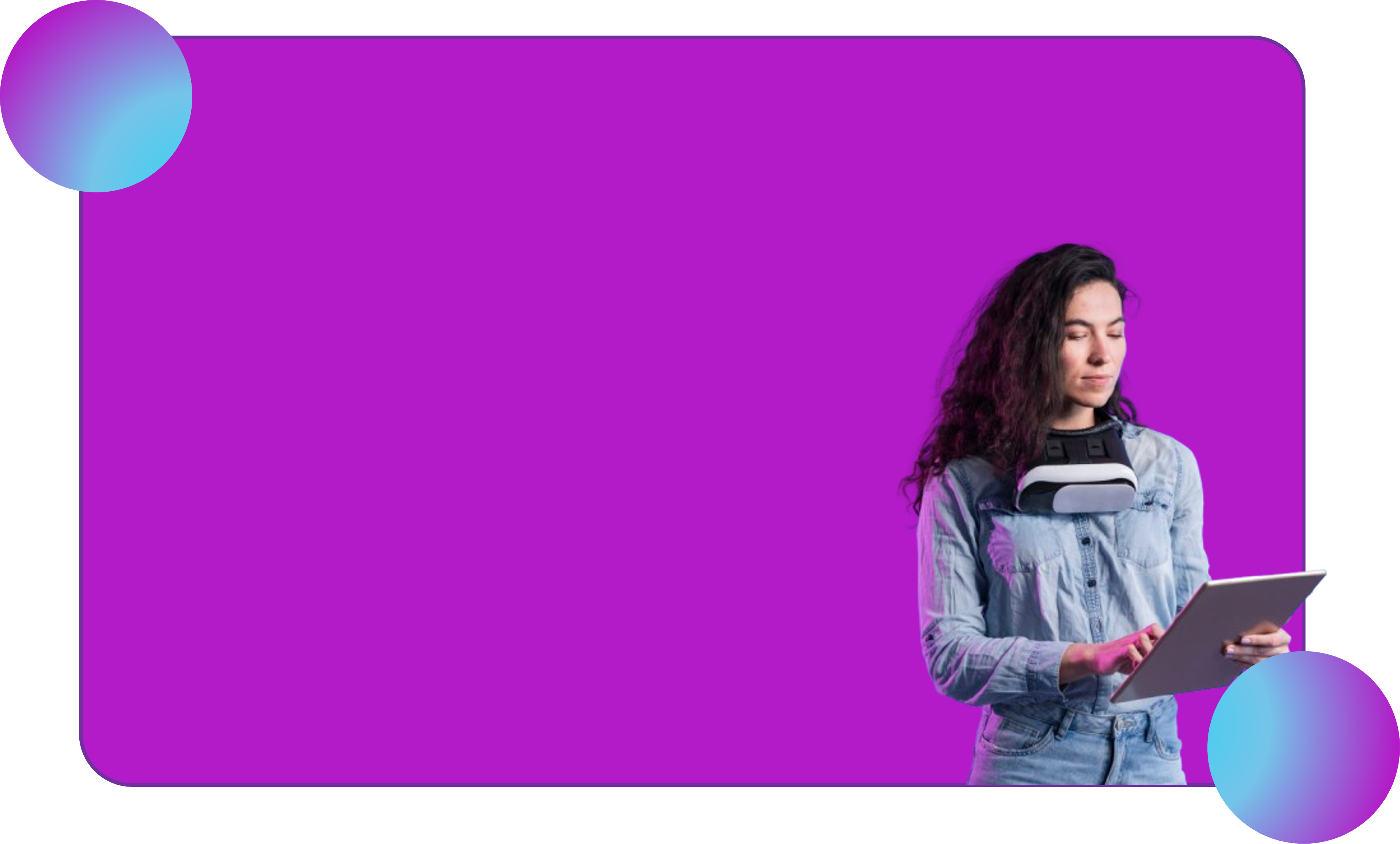 Fondo del banner de Telia-IP, donde nos muestra su misión